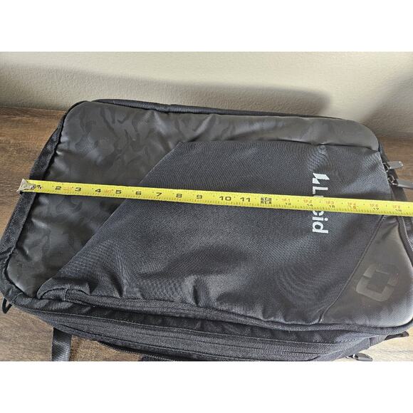 OGIO Black Lucid Carry-On Commuter Backpack Laptop with many Sleeve Pockets - Picture 10 of 12